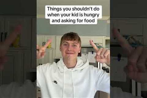 What NOT to do when your toddler is hungry #parenting #relatable