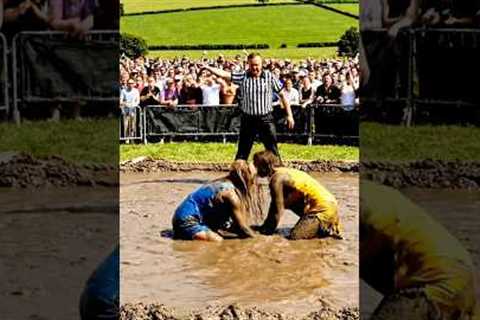 girls fight in mud part 123 #wwe #mma #shorts #viral #trending #sports #news #wrestling
