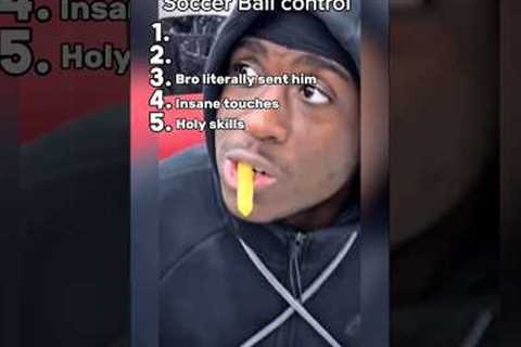 These soccer players really know how to control a ball #soccer