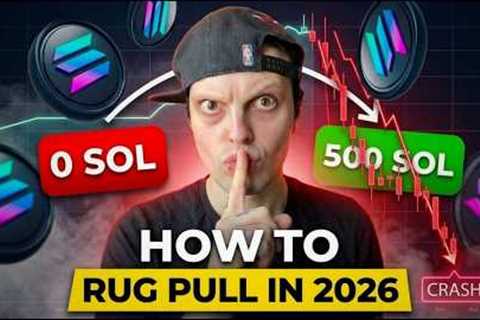 NEW LAUNCH &amp; RUG PULL SOLANA MEME COIN METHOD  (2026 GUIDE)