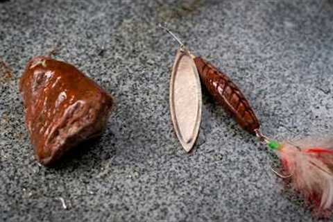 Making a Fishing Lure from a River Rock - Will It Catch Fish?