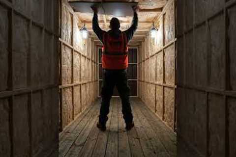 Secret Underground Cinema Bunker Hidden Under Tiles🤯