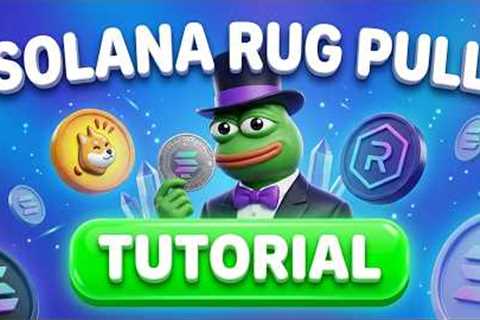The Essence of Rug Pull : Launch Meme Coin Live Solana Strategy