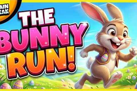 🟣 The Easter Bunny Run! 🟣 Easter Brain Break 🟣 Brain Breaks for Kids