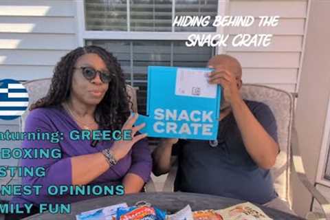 SNACK CRATE UNBOXING and TASTING featuring GREECE #seasonedbeautiesunbox #greekfoods