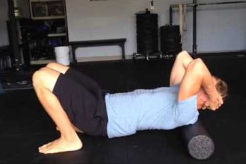How to Fix Upper Back and Neck Pain with a Foam Roll