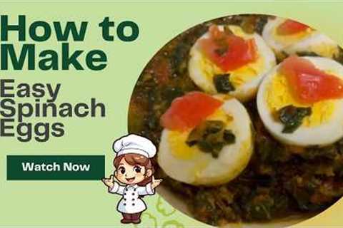 Kids Love This Spinach Egg Recipe 😍 | Quick Healthy Meal Simple , Tasty & Healthy Cooking|