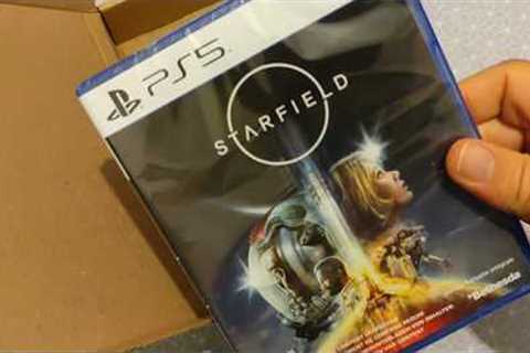 STARFIELD PS5 - UNBOXING & INSTALL OFFLINE
