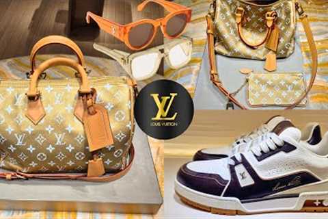 NEW at MEN'S LV 🕶️ LV SPEEDY P9 GOLD 🕶️ LV TRAINER SNEAKER🕶️LV Fall-Winter 2026 Formal READY TO..