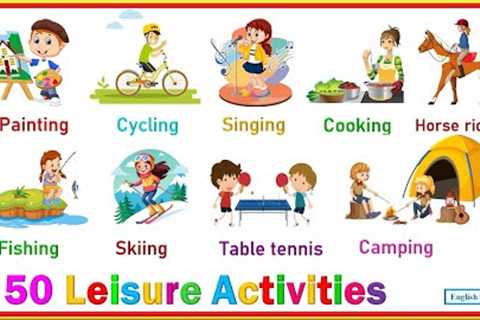 Learn Top 50 Hobbies and Leisure Activities | Learn English Vocabulary for Beginners