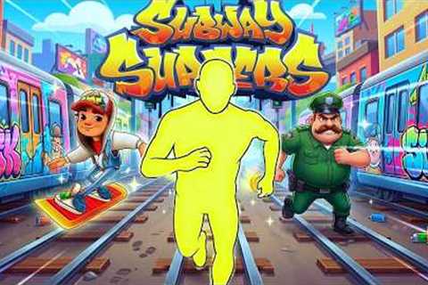 SUBWAY SURFERS RUN 🛹 HIGH QUALITY Immersive Interactive Warm Up | Viral Game Workout