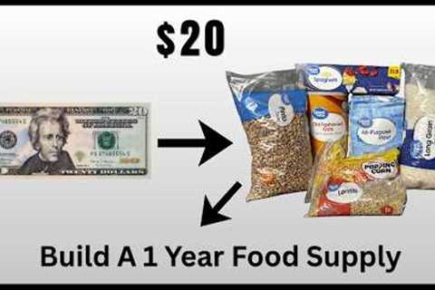 Turn $20 Into a REAL Emergency Survival Food Supply