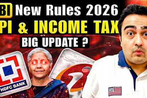 RBI New Rules 2026 for Savings Account| New Labour Rules 2026 | UPI & Income Tax Big Changes