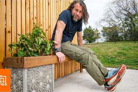 It Was Supposed To Be a SIMPLE Concrete Bench…