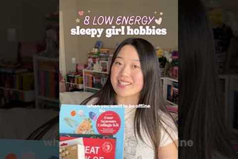 low commitment, sleepy girl hobbies!! 🛌💖🧸 #booktube #booklover #hobbies #hobbyideas