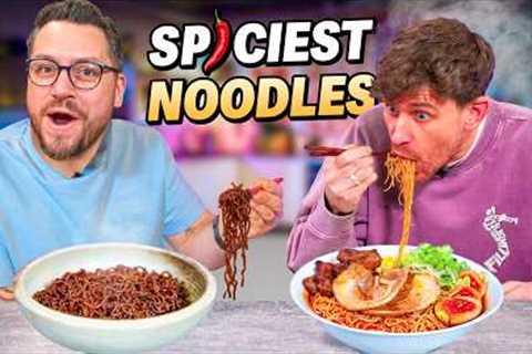 We Found Incredible Noodles… But They Kept Getting Hotter!