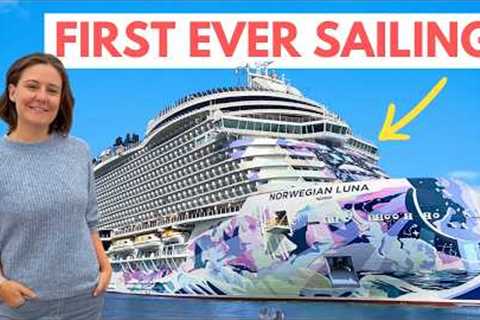 43 Hours On The World's Newest Cruise Ship - I Saw Things I NEVER Expected