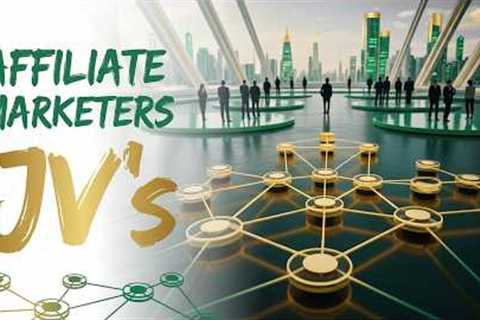 Attention JV's & Affiliate Marketers | From Affiliate Marketing Treadmill to Residual Cash Flow