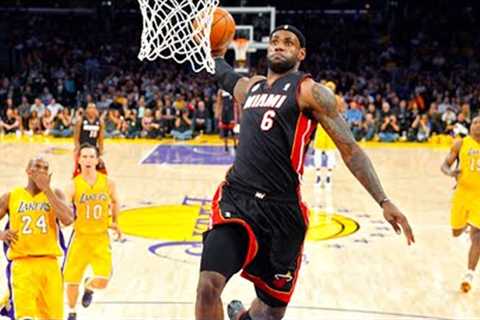 LEBRON JAMES HYPED DUNKS (LOUDEST CROWD REACTIONS OF ALL TIME)