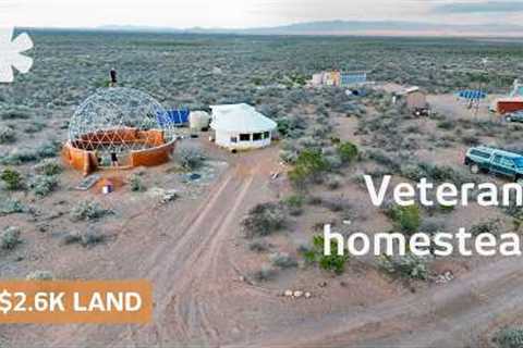 Veterans buy dirt-cheap land to build off-grid coliving homestead