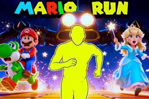 Immersive Interactive Warm Up 🍄 SUPER MARIO GALAXY RUN 🔥 High Quality Full Body Workout