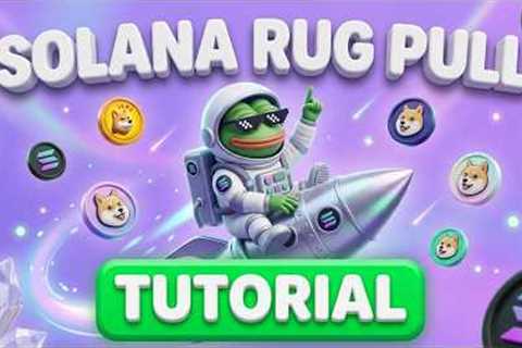 Launch Meme Coin Journey | Rug Pull Mehanics (Solana 2026)