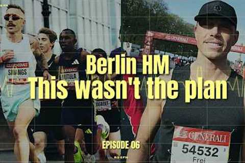 Berlin Half Marathon Race Day (Injury, a DNF + a PB) | RUNNERS FM TV 006