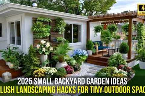 2025 Small Backyard Garden Ideas: 10 Lush Landscaping Hacks for Tiny Outdoor Spaces