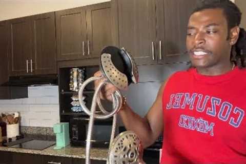 Dual Rainfall and Handheld Shower Head Setup Guide