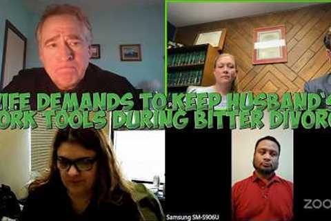 Wife Demands To KEEP Husband’s Work Tools During Bitter Divorce