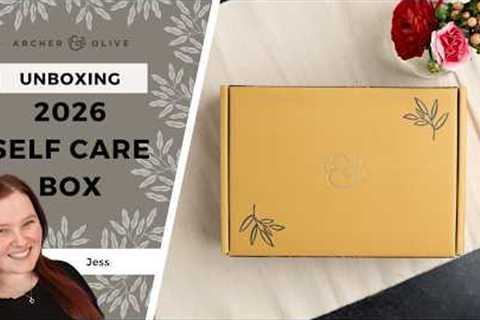 UNBOXING | Archer and Olive 2026 Self Care Box: Flourish