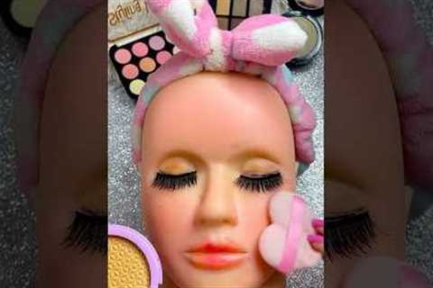 ASMR Makeup Planet Mannequin Skincare Sounds Video No talking Foundation