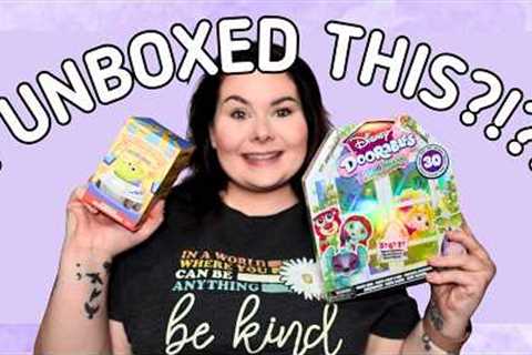 DISNEY DOORABLES MYSTERY BOXES UNBOXING (RARE FINDS!!)