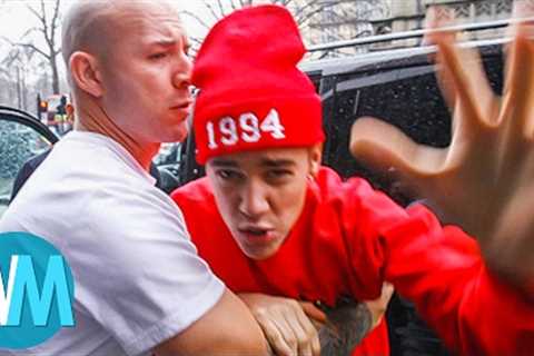 Top 10 Celebrity Paparazzi Fights