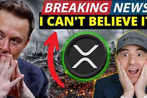 XRP JUST IN!! ELON MUSK BLOCKING CRYPTO?! TRUMP GIVES HIS FINAL WARNING TO IRAN!