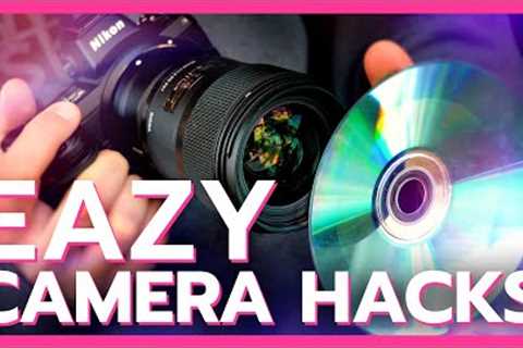 6 EASY DIY PHOTOGRAPHY HACKS at Home