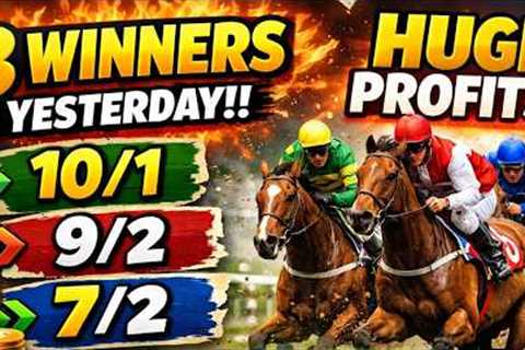 Horse Racing Tips for 07/04/26 - 3 winners yesterday including 10/1 shot