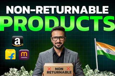5 Non-Returnable Products 2026 🔥 Ecommerce Business for Beginners | Amazon, Flipkart &amp; Meesho