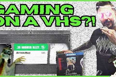 The Weird VHS Game Console You’ve Never Heard Of | Action Max History, Unboxing &amp; Gameplay