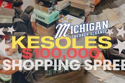 $120,000 Michigan Sneaker Shopping @ MSXC 