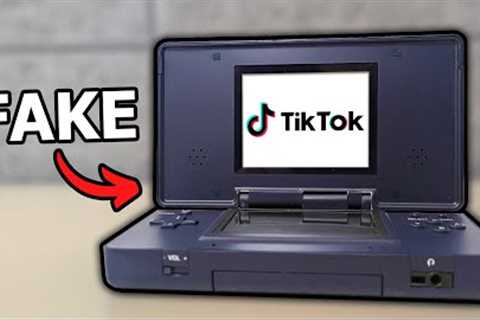 I bought a FAKE DS from TikTok Shop... (it's weird)