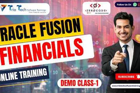 High-Paying Finance Career? Learn Oracle Fusion Financials Today | Demo Class 1