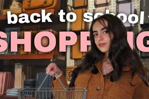 back to school supplies SHOPPING for HIGHSCHOOL in Australia