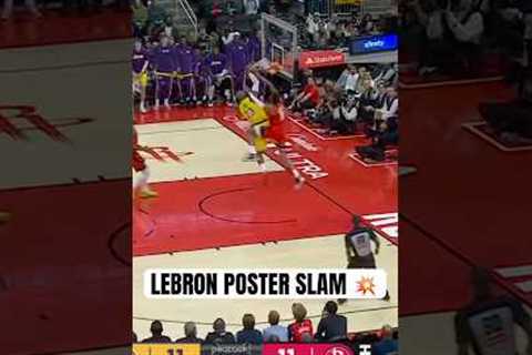 LEBRON DUNK ON HIS HEAD 🔥