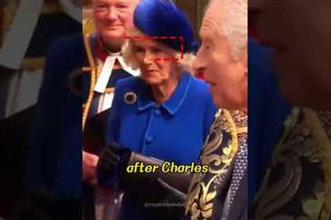 Did you notice Camilla's three rude behaviors #actor #entertainment #celebrity