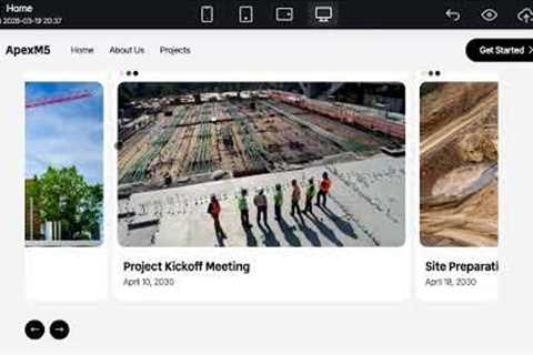 ApexM5 • Construction Website Theme
