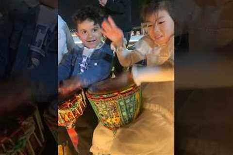 Playing drum with Chinese girl 🥰 ❤️👍 #viral #trending #chinesegirls  #shorts #china #drums