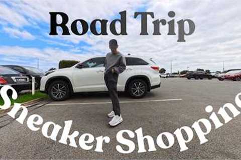 Sneaker Shopping on a road trip.