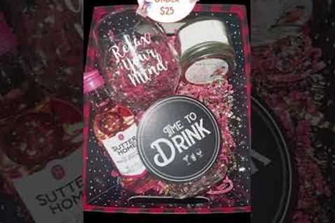 🔥Wine basket🔥 #nicoleismkaingithappen #christmasshopping #giftideas #winegift #giftbaskets