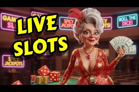 LAS VEGAS LIVE SLOTS Gamblin Granny is live!